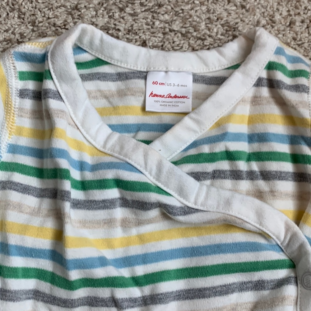 Hanna Andersson two piece pajama set